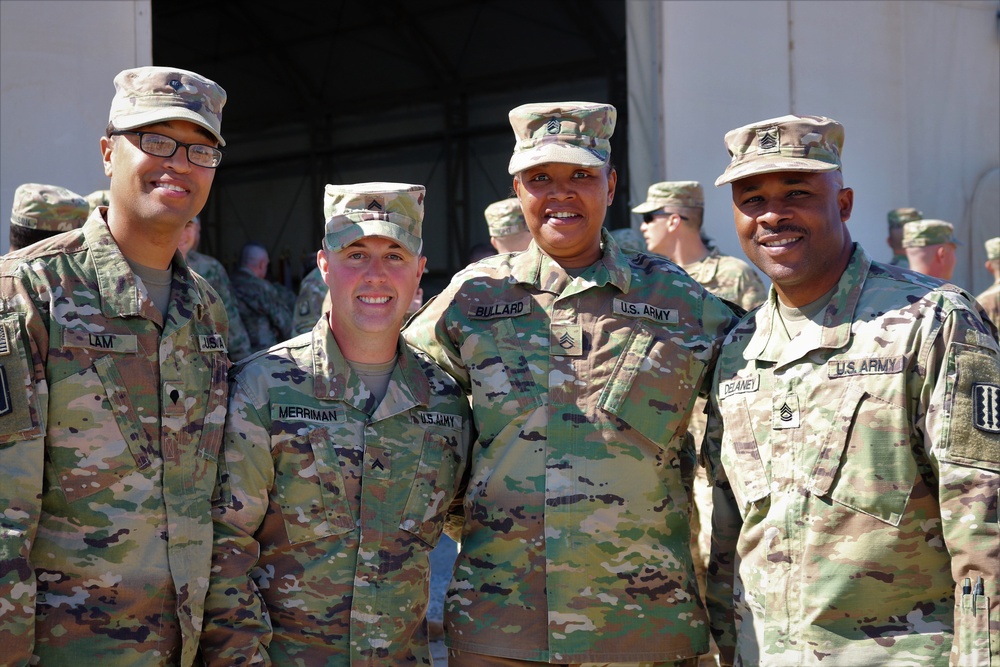 Basic Leaders Course Graduation Class 702: Cpl. Jake Merriman and Spc. Sean Lam