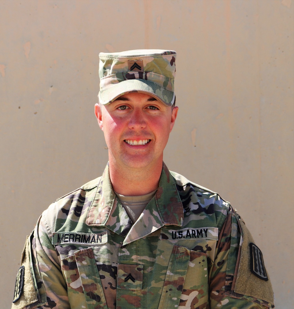 Basic Leaders Course Graduation Class 702: Cpl. Jake Merriman and Spc. Sean Lam