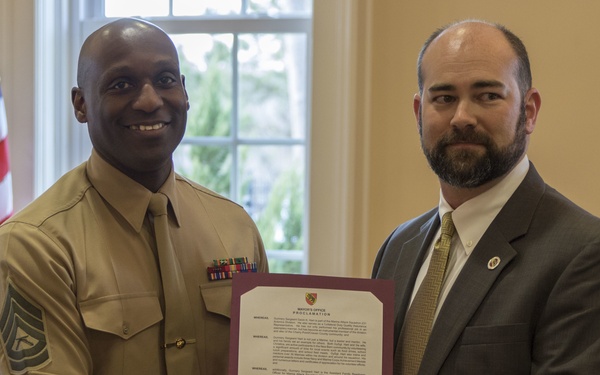 Hart Family Honored as Military Family of the Quarter for community impact