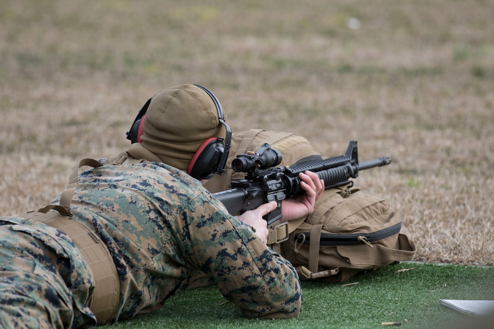 Cherry Point Marines compete at Regional East Marksmanship Competition