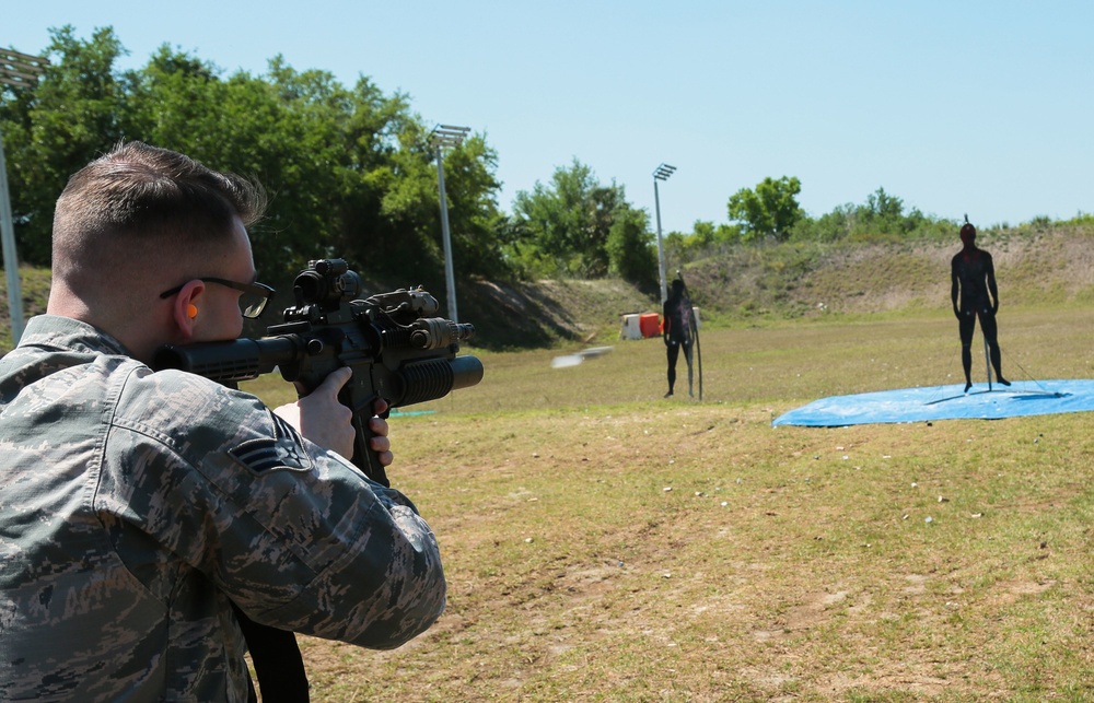 Non-Lethal Weapons Familiarization Fire