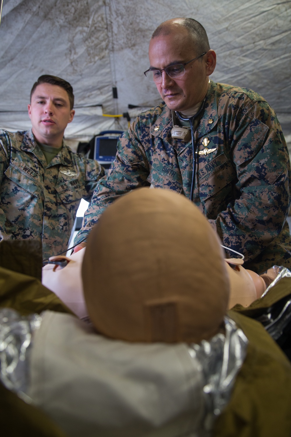 DVIDS - Images - 2nd Med. Bn. Trains in Emergency and Enroute Medical ...