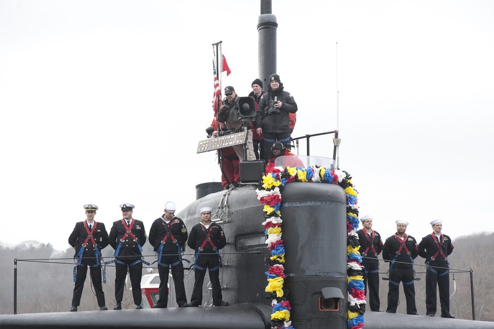 USS Providence (SSN 719) Homecoming