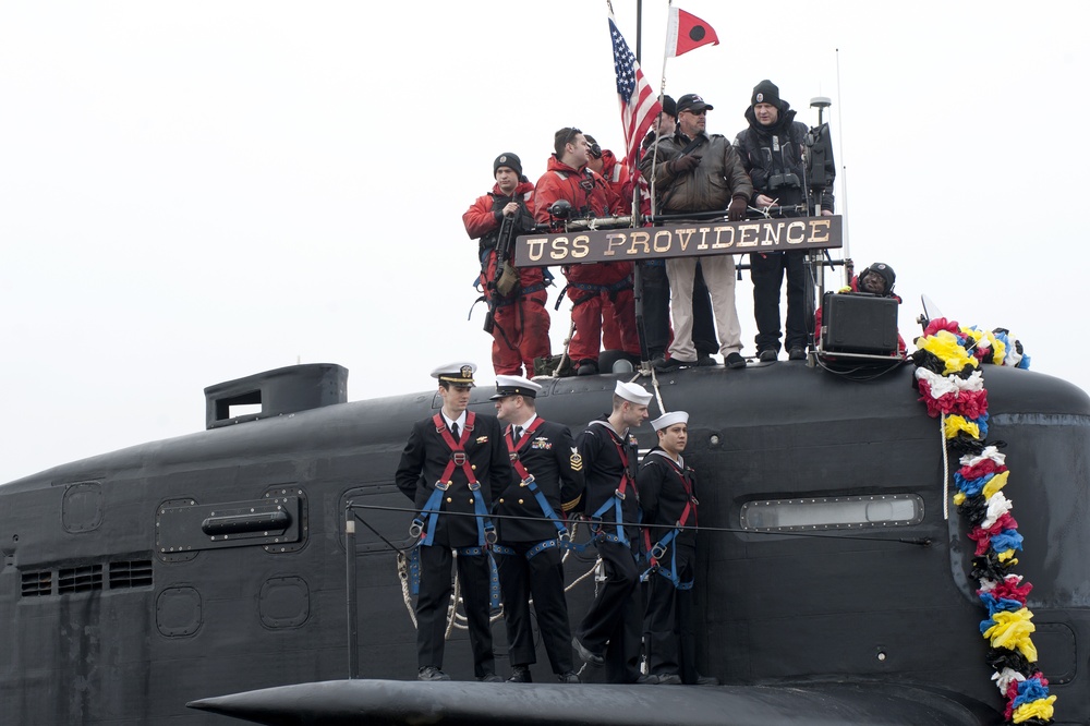 USS Providence (SSN 719) Homecoming