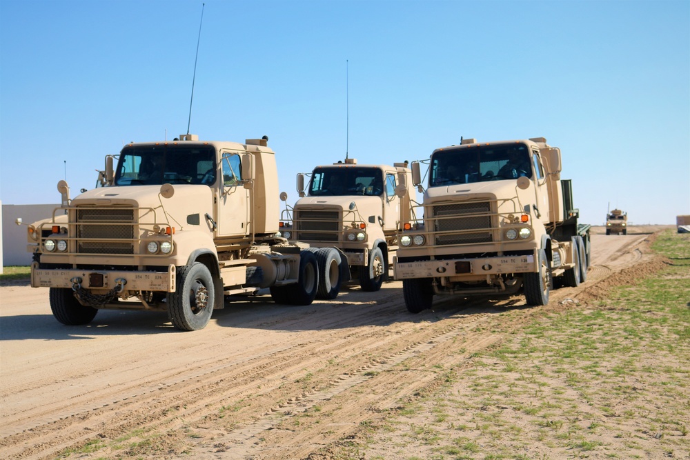 594th Transportation Company Situational Training Exercise