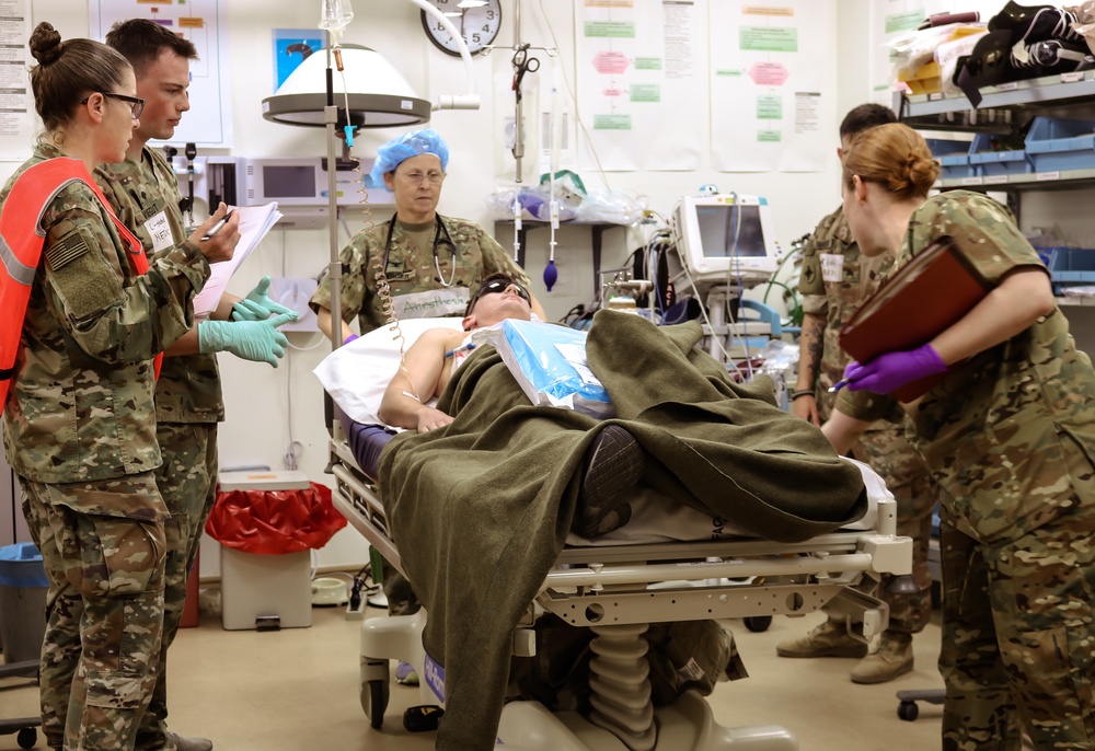 Golden Trident Mass Casualty Training Exercise