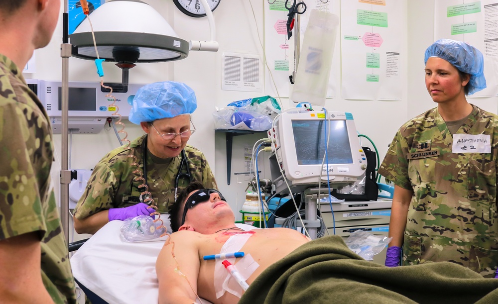 Golden Trident Mass Casualty Training Exercise