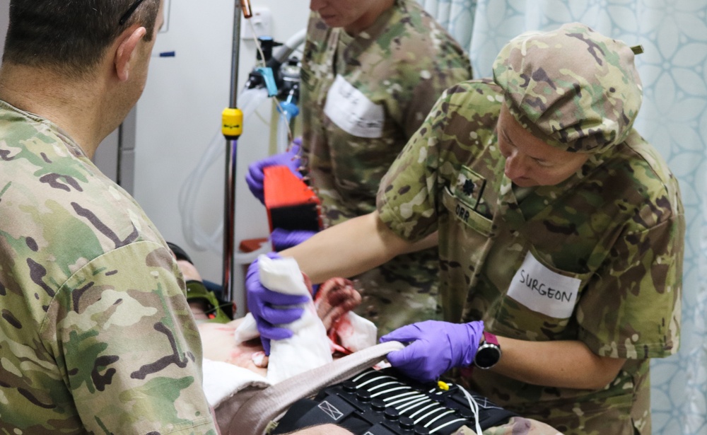 Golden Trident Mass Casualty Training Exercise