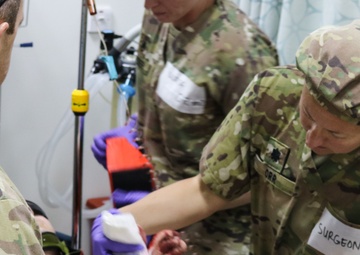 U.S. Military Hospital - Kuwait Conducts Mass Casualty Exercise