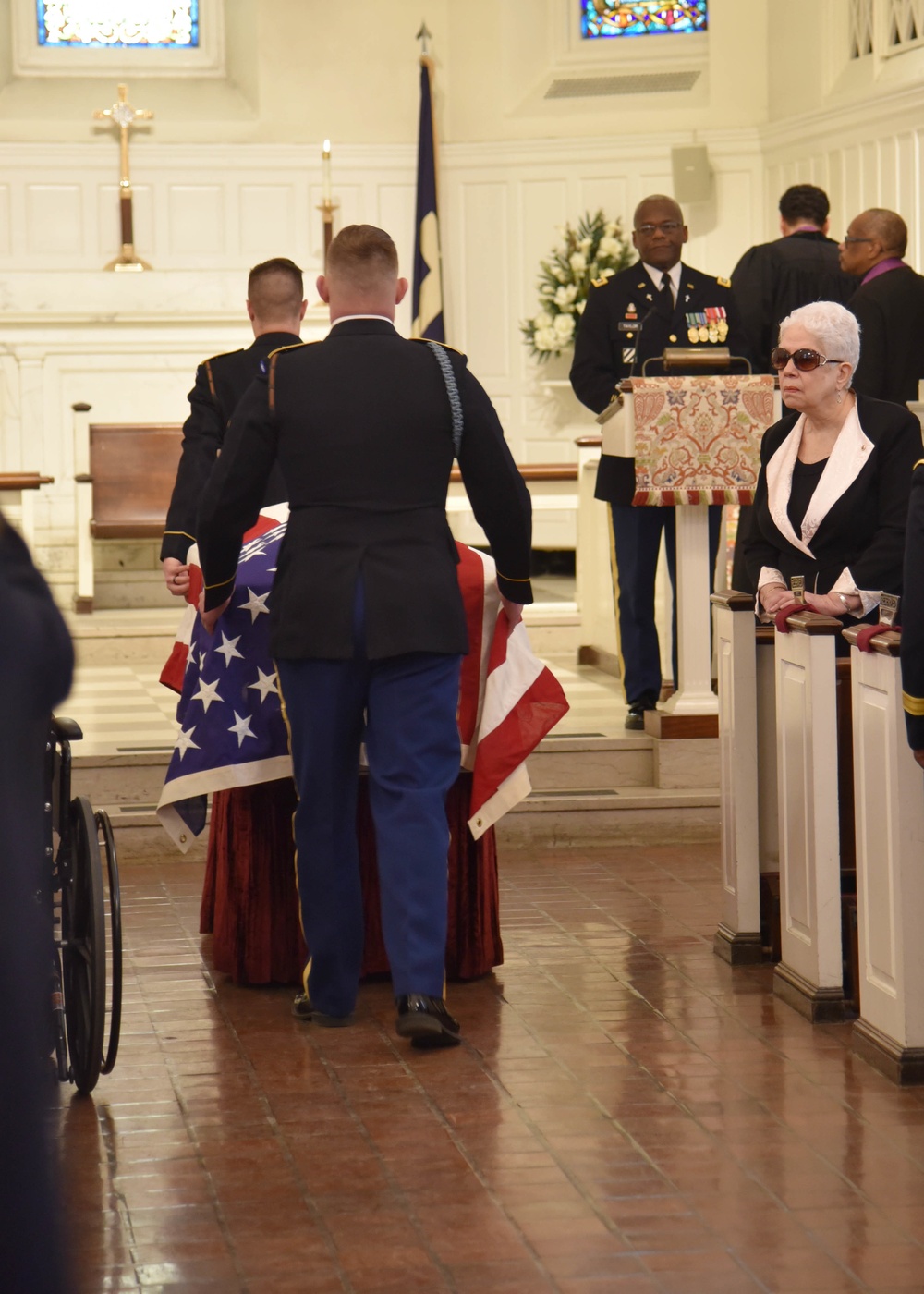 Capt. Lawrence Dickson, Tuskegee Airman, Funeral, March 22, 2019