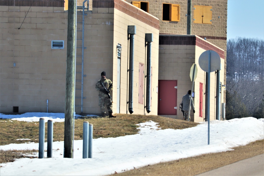 Civil affairs Soldiers train at Fort McCoy's CACTF