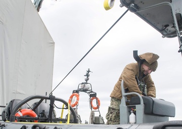 EODMU 2 leads MCM task group aboard RFA Mounts Bay