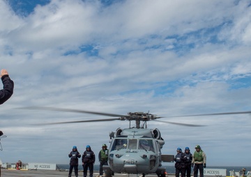 EODMU 2 leads MCM task group aboard RFA Mounts Bay