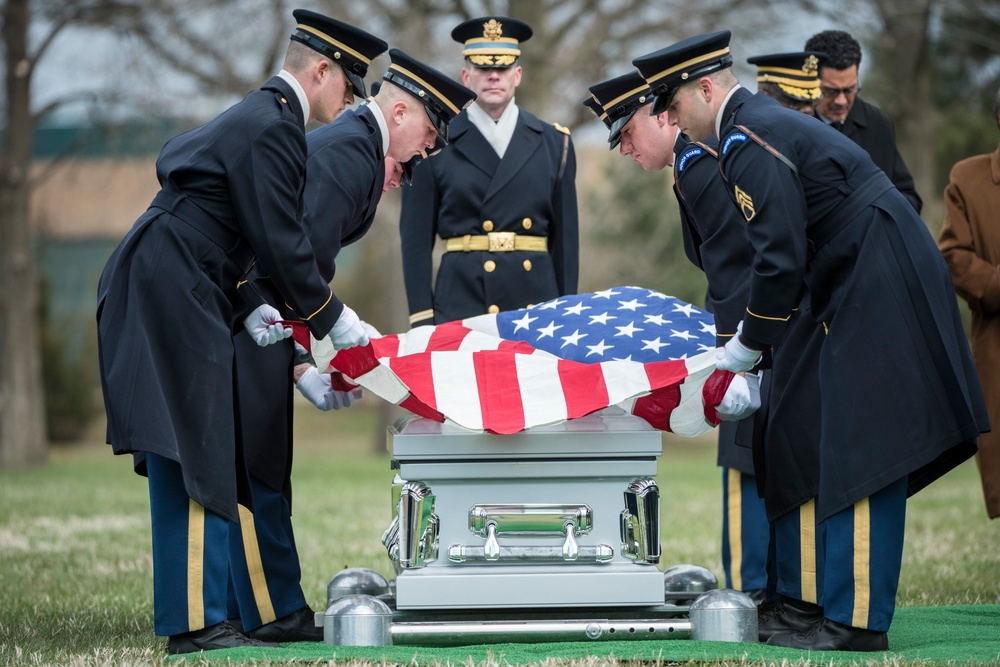 Military Funeral Honors with Funeral Escort for U.S. Army Air Forces Capt. Lawrence Dickson