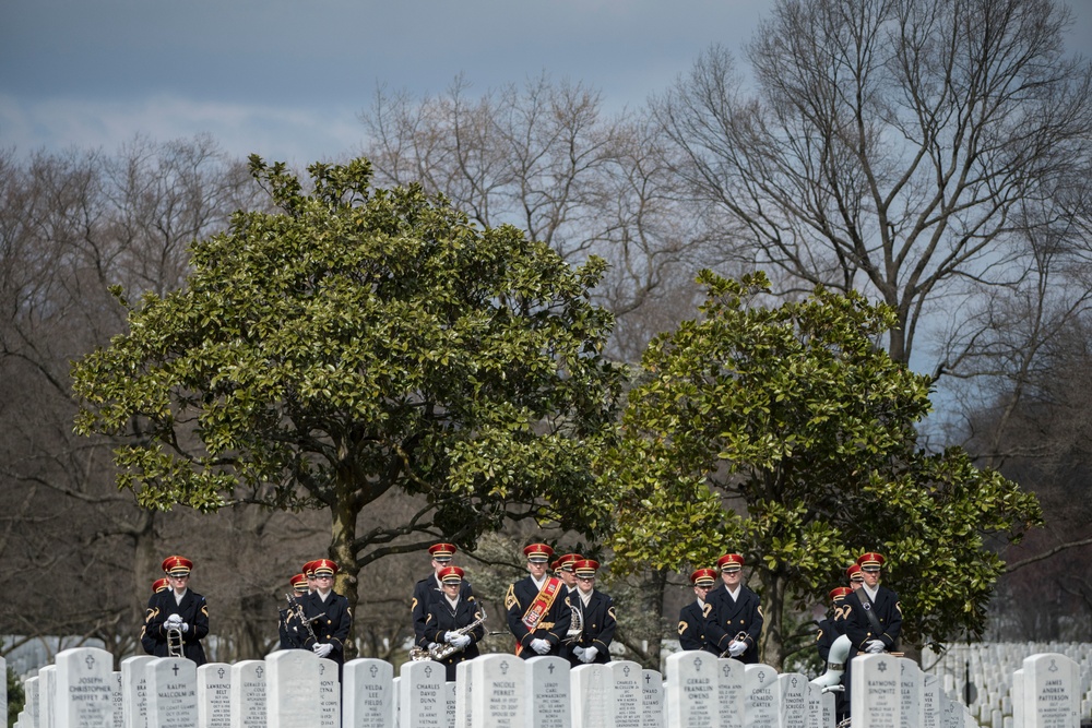 Military Funeral Honors with Funeral Escort for U.S. Army Air Forces Capt. Lawrence Dickson