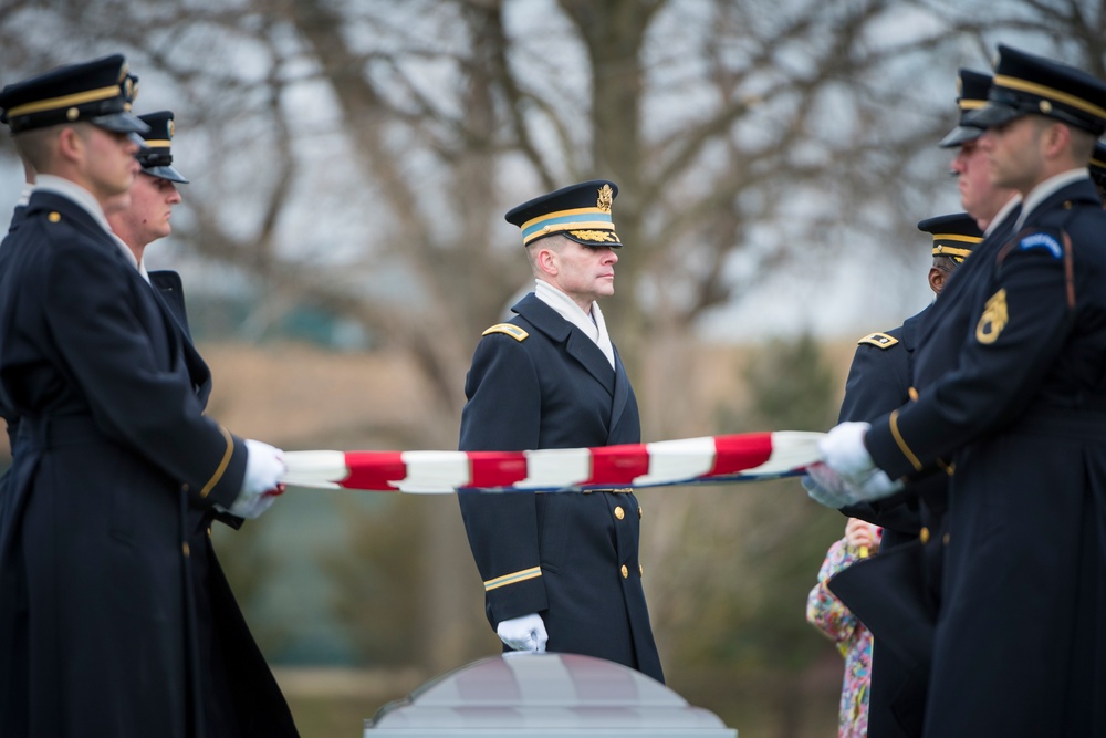 Military Funeral Honors with Funeral Escort for U.S. Army Air Forces Capt. Lawrence Dickson