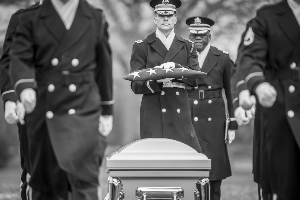 Military Funeral Honors with Funeral Escort for U.S. Army Air Forces Capt. Lawrence Dickson