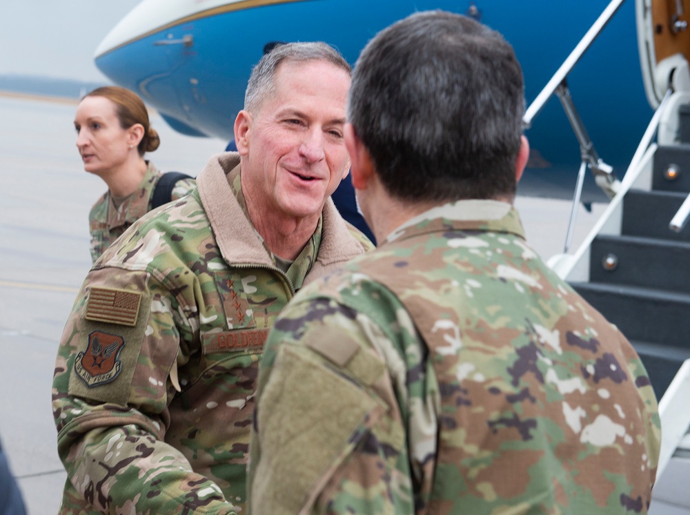 CSAF visits Wright-Patt