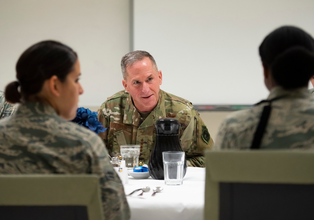 CSAF visits Wright-Patt