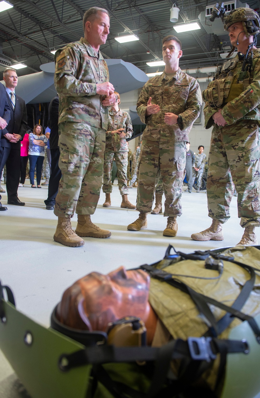 CSAF visits Wright-Patt