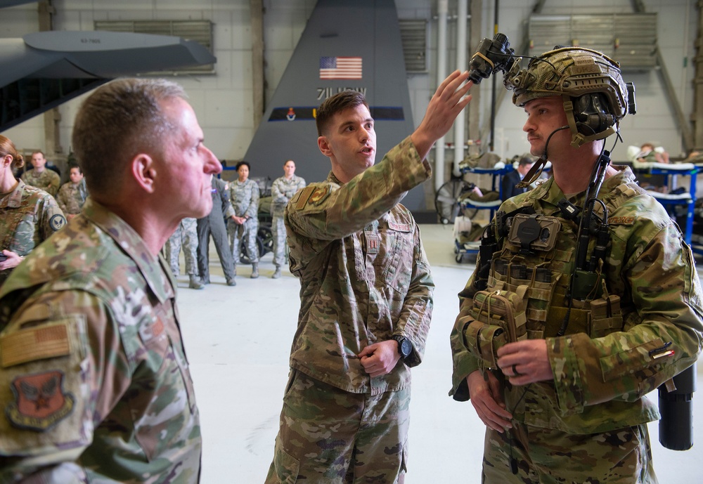 CSAF visits Wright-Patt