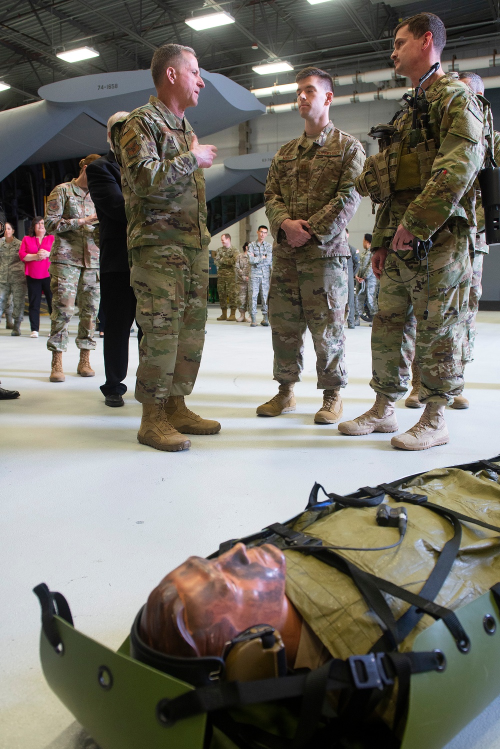 CSAF visits Wright-Patt