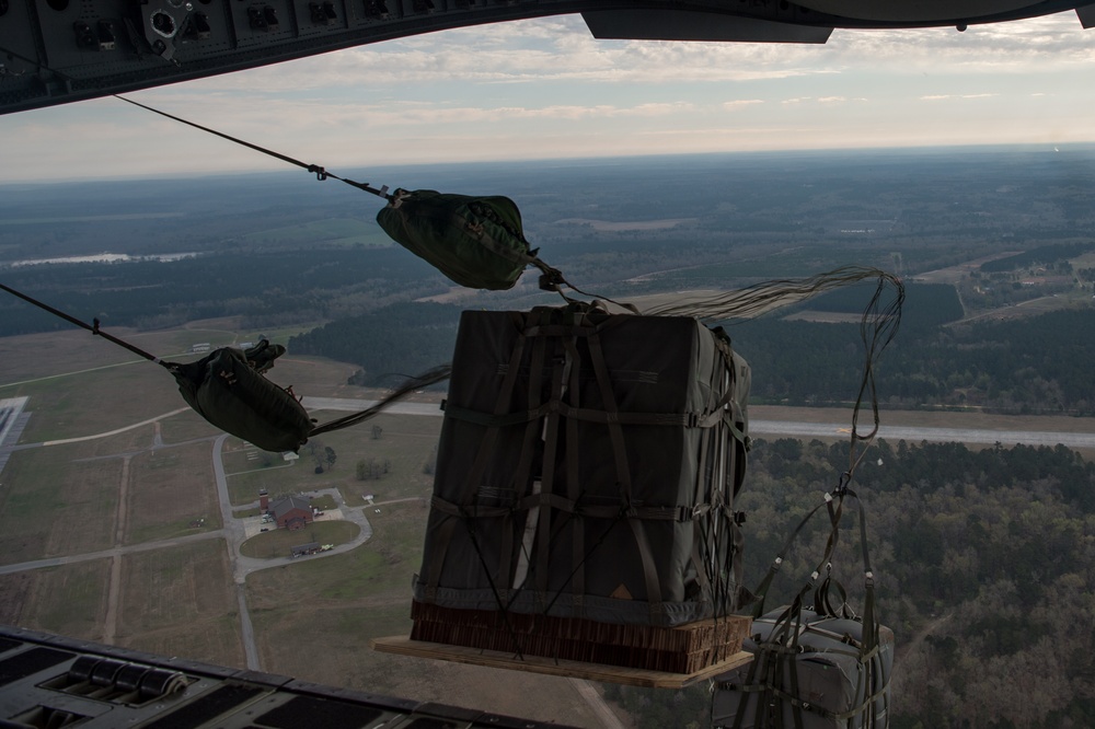 300th Airlift Squadron air drop and refueling