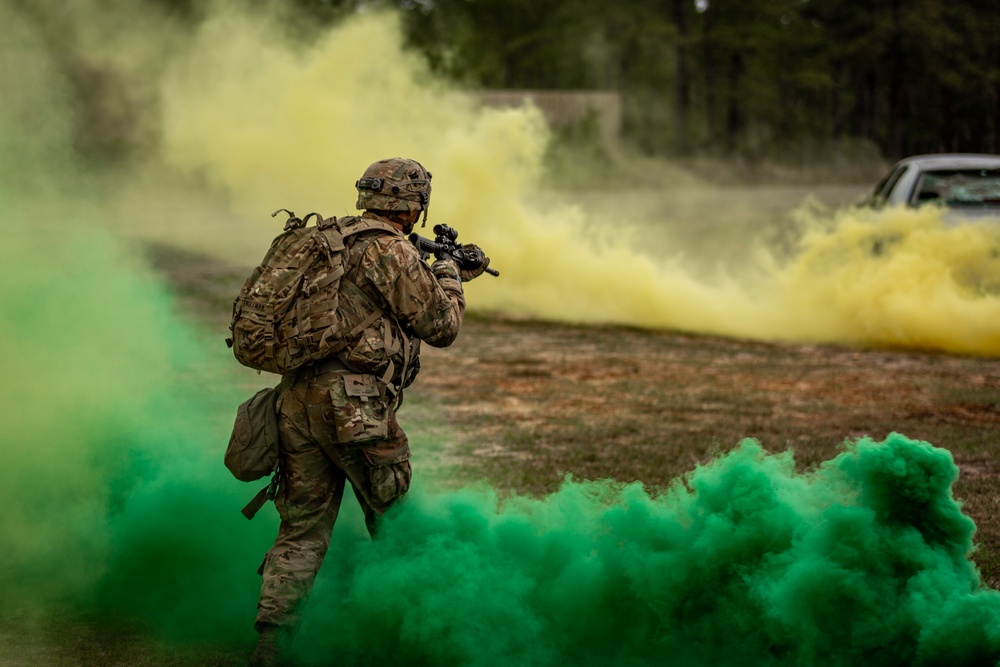 Screaming Eagles conduct Brigade Live Fire at JRTC Screaming Eagles conduct Brigade Live Fire at JRTC