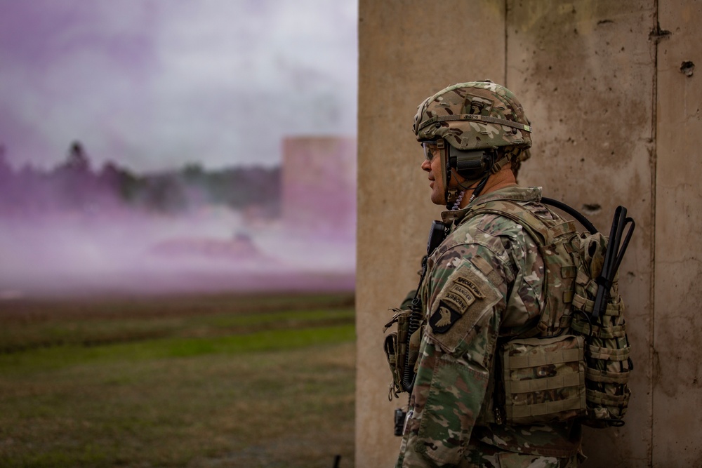 Screaming Eagles Deputy Commander visits JRTC Screaming Eagles Deputy Commander visits JRTC