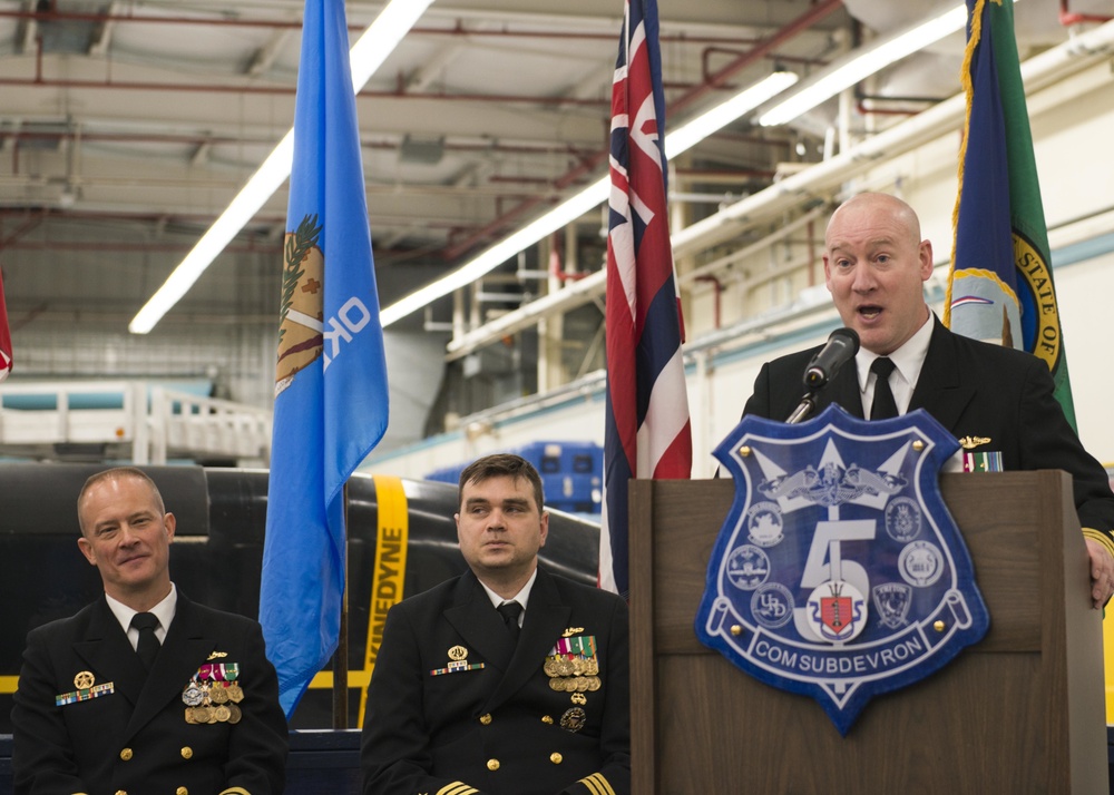 UUVRON-1 Welcomes New Commanding Officer