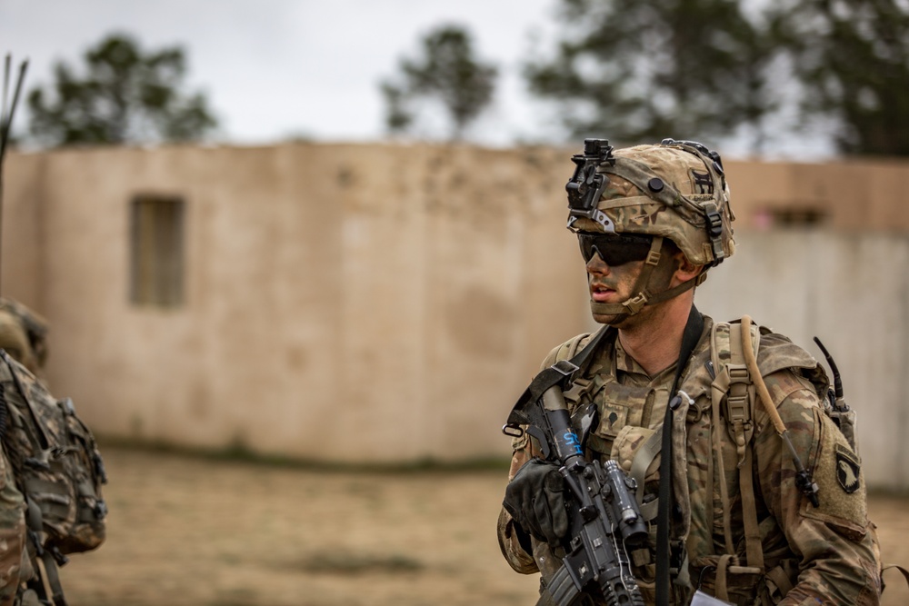 Screaming Eagles conduct Brigade Live Fire at JRTC Screaming Eagles conduct Brigade Live Fire at JRTC