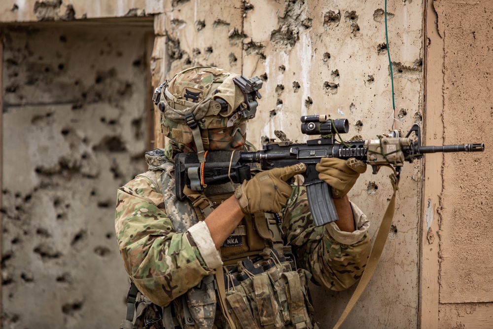 Screaming Eagles conduct Brigade Live Fire at JRTC Screaming Eagles conduct Brigade Live Fire at JRTC
