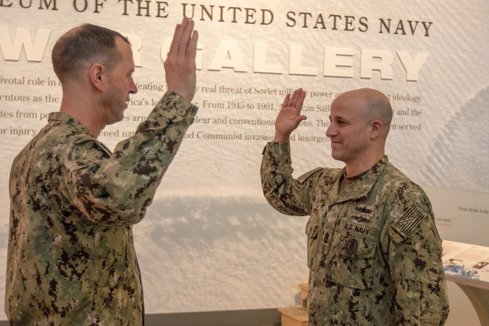 CNO Richardson Reenlists MCPON Smith