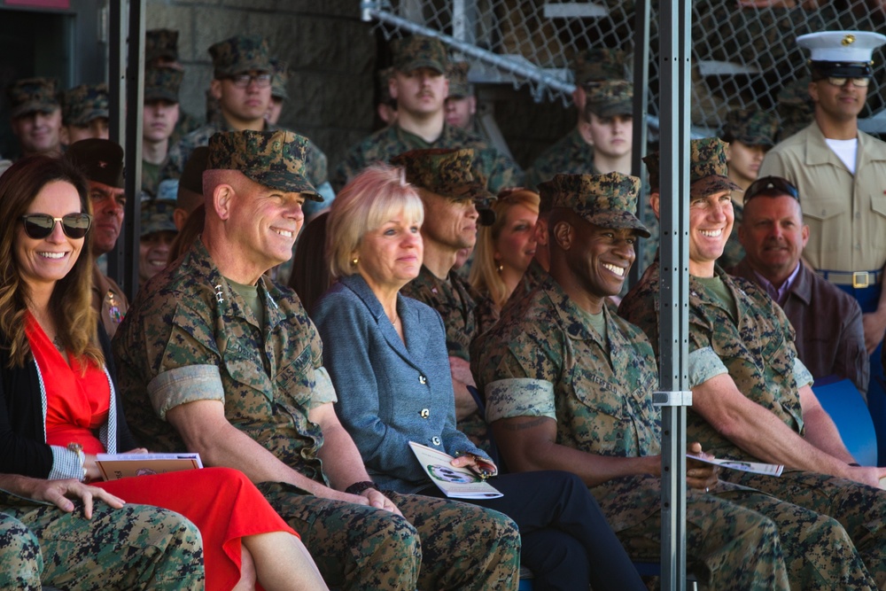 Assault Amphibian School Change of Command Ceremony