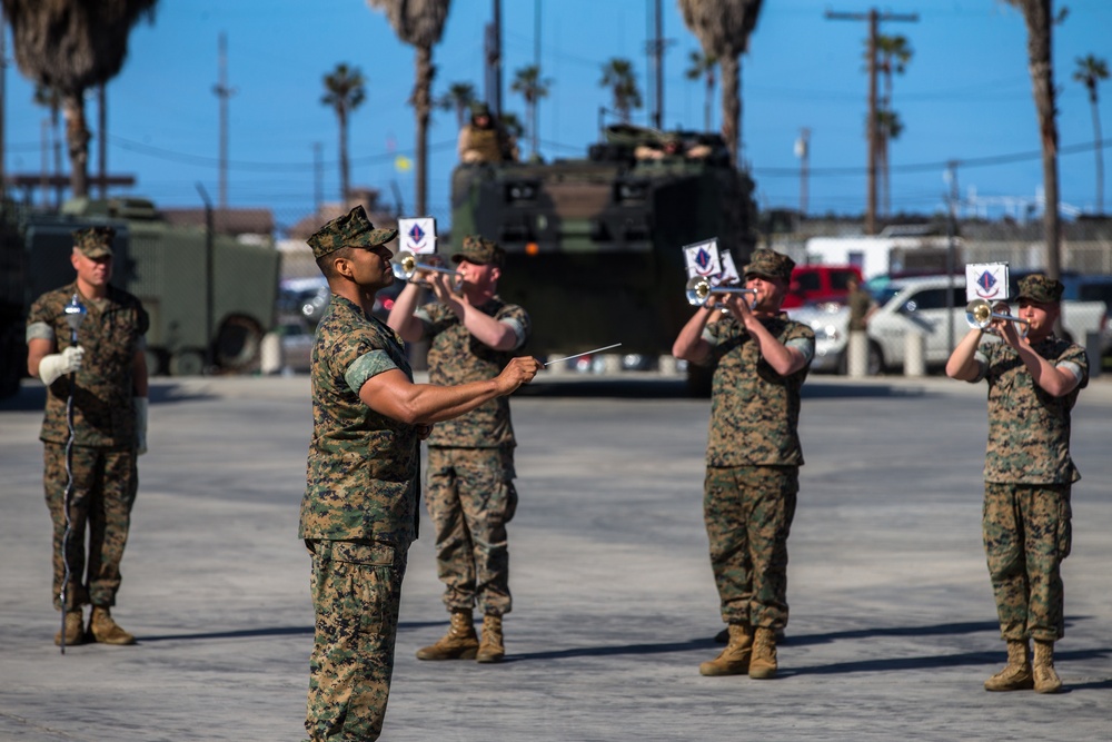 Assault Amphibian School Change of Command Ceremony