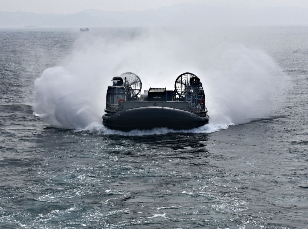 USS Wasp Operations at Sea