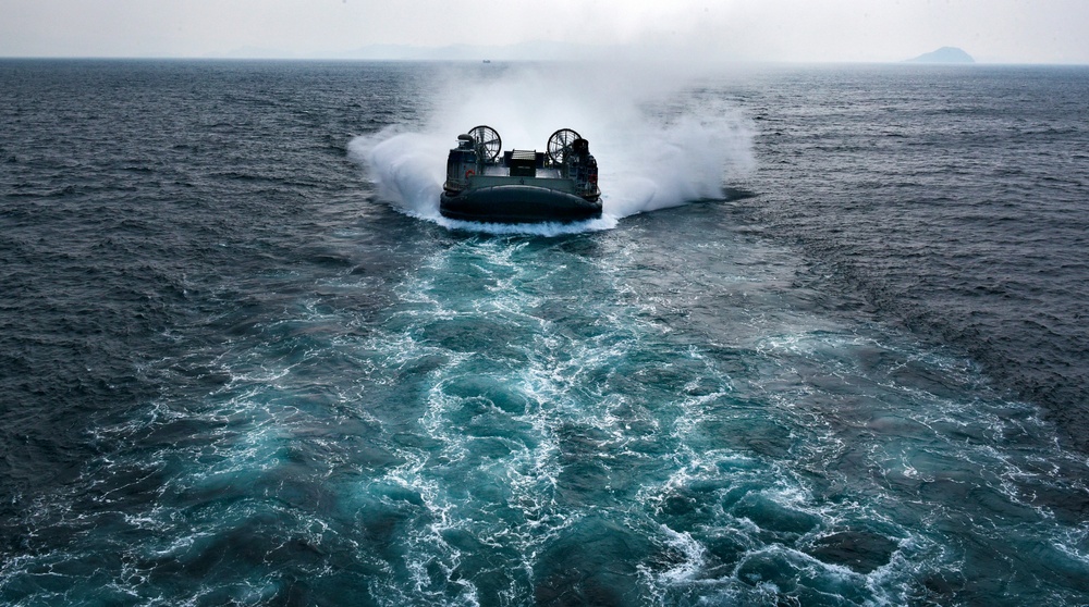 USS Wasp Operations at Sea