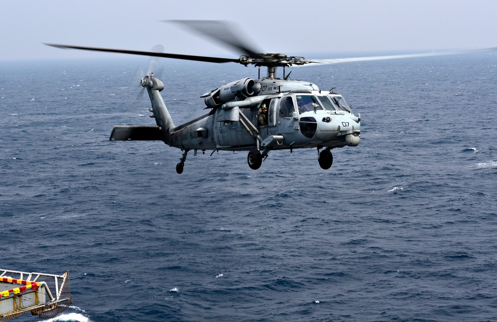 USS Wasp Operations at Sea