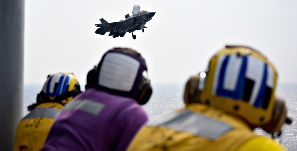 USS Wasp Operations at Sea