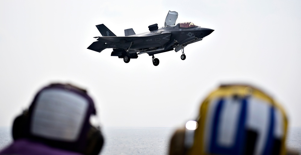 USS Wasp Operations at Sea