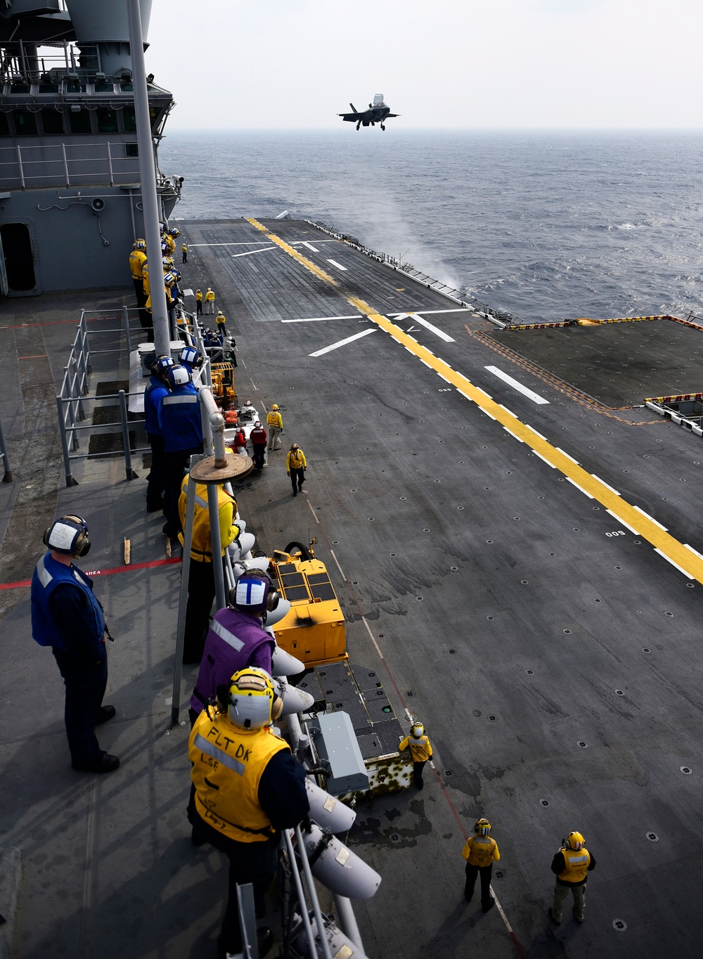 USS Wasp Operations at Sea