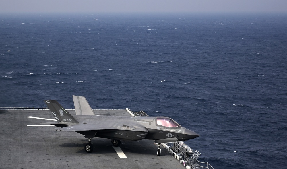 USS Wasp Operations at Sea