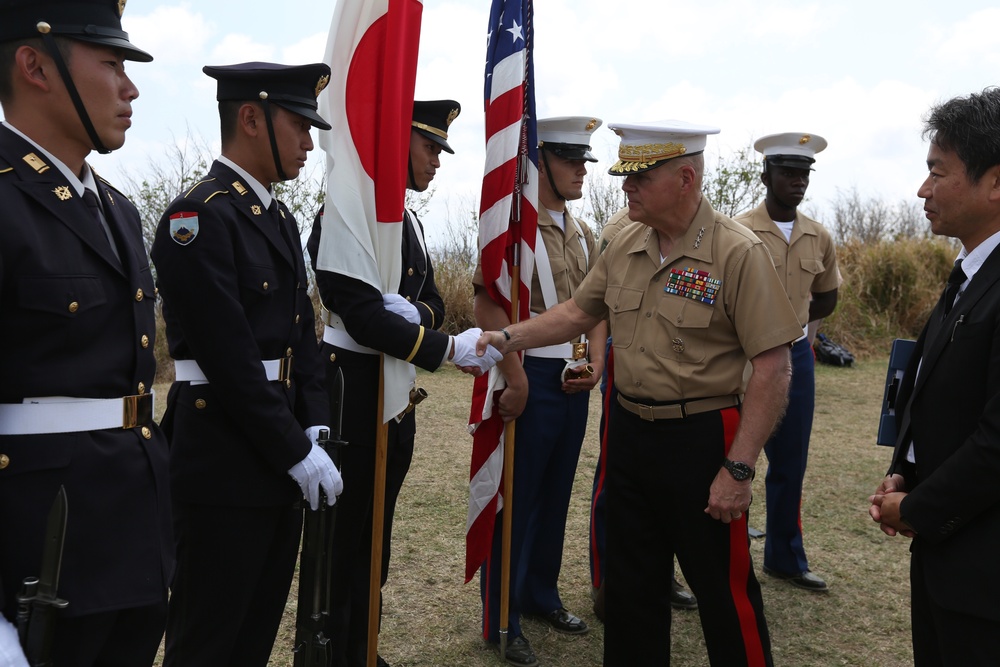 CMC Attends 74th Anniversary of Iwo Jima