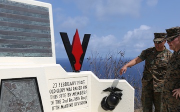 CMC Attends 74th Anniversary of Iwo Jima