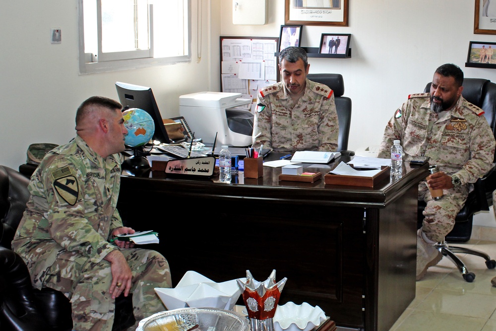 3rd Armored Brigade Combat Team engages with key Kuwaiti leaders to further partnership