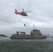 Canine Hoist In San Francisco Bay