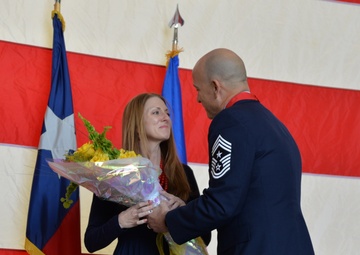 136 AW command chief retires after 32 years of service