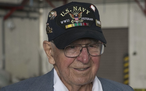 Iwo Jima veterans return to Iwo To for the 74th Reunion of Honor ceremony