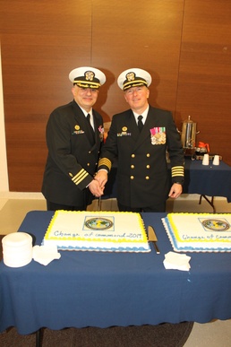 Aboona Becomes 'Skipper' of Naval Medical Logistics Command