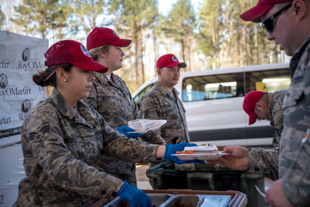 200th RED HORSE constructs Camp Kamassa for IRT project in Mississippi